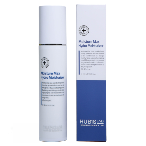 Nano mezoterapija (Nano Infusion Pen) HUBISLAB MOISTURE MAX HYDRO VEIDO DRĖKIKLIS, 120 ML