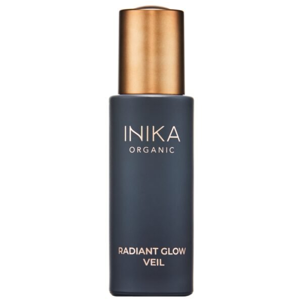 INIKA ORGANIC RADIANT GLOW VEIL ŠVYTĖJIMO SUTEIKIANTI PRIEMONĖ, 30 ml