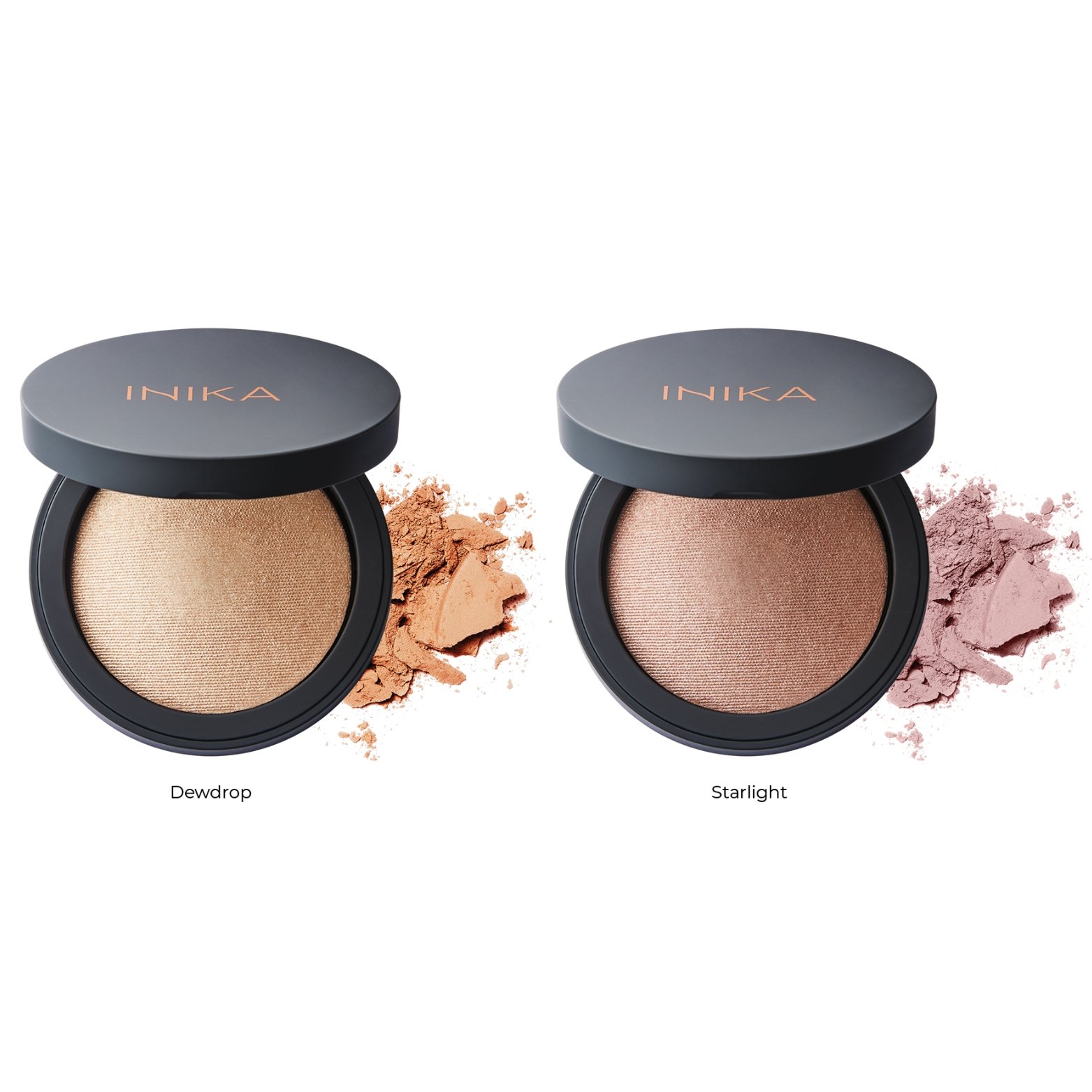 xr:d:DAFATkAzBDA:3085,j:1779316785889168382,t:23062908 INIKA ORGANIC ŠVYTĖJIMO SUTEIKIANTI KOMPAKTINĖ PUDRA - Starlight, 8 g - Image 3