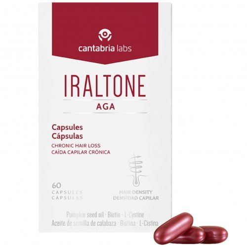 IRALTONE AGA MAISTO PAPILDAS, 60 KAPSULIŲ