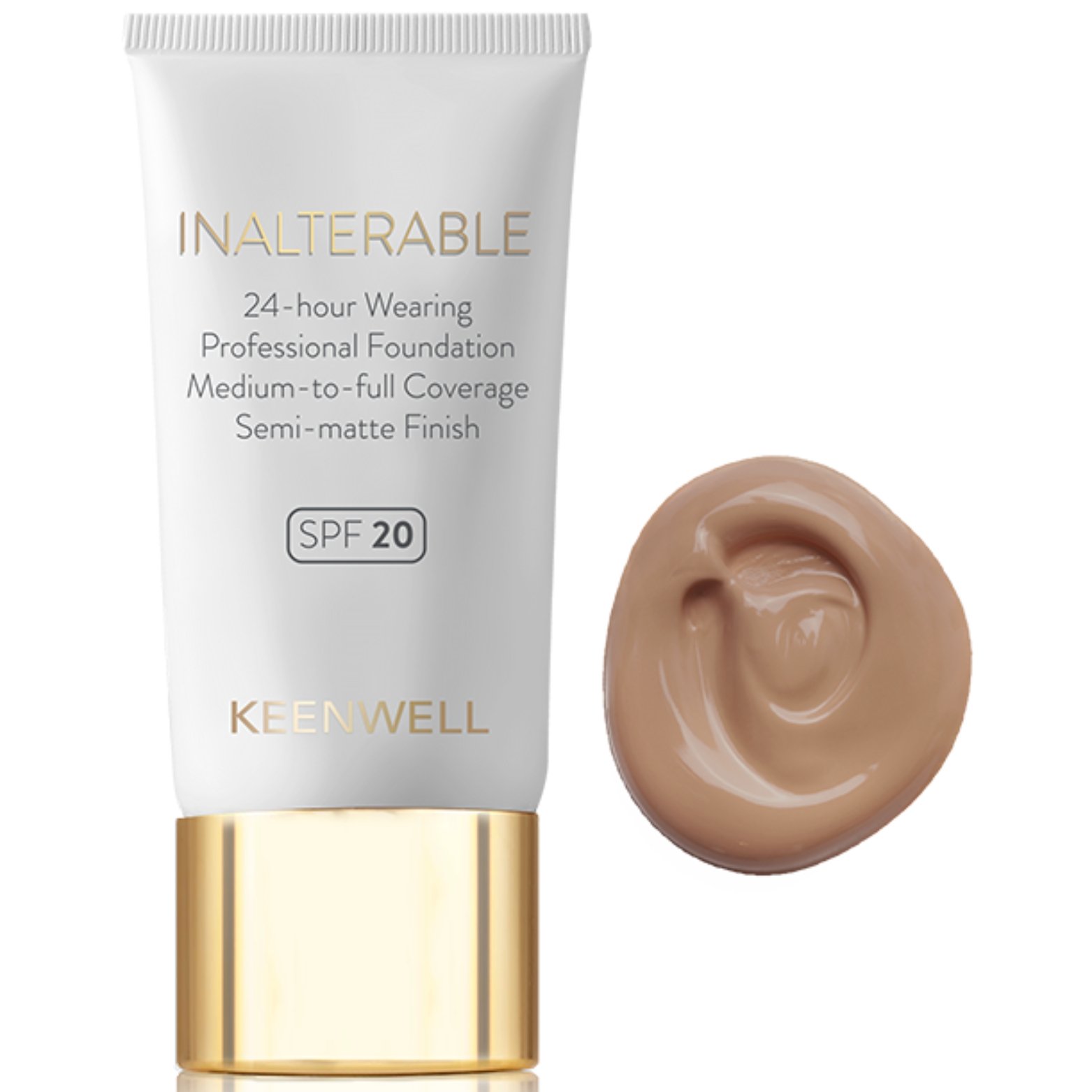 xr:d:DAFATkAzBDA:3551,j:5185168224980262553,t:23080907 KEENWELL INALTERABLE SKYSTAS MAKIAŽO PAGRINDAS SU SPF20, 30 ML (Nr. 5)