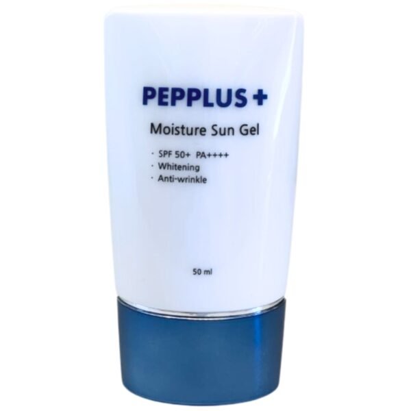 PEPPLUS+ MOISTURE SUN APSAUGINIS GELIS NUO SAULĖS SPF50+, 50 ML