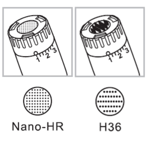 THESERA Booster Pen kasetė Nano-HR (10ea)
