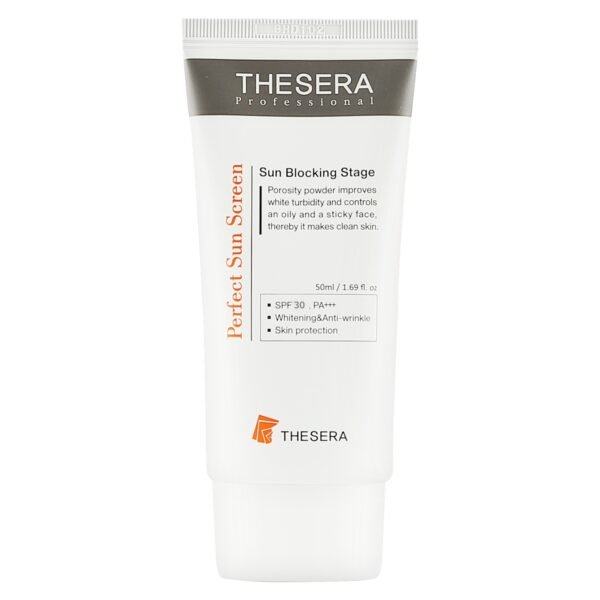 THESERA PERFECT SUN SCREEN KREMAS NUO SAULĖS SPF 30, 50 ML