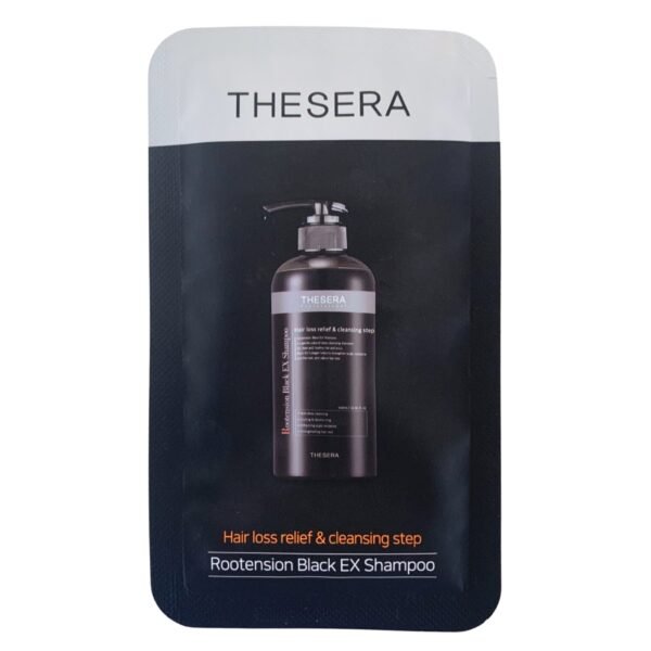 THESERA ROOTENSION BLACK EX ŠAMPŪNAS, 9 ML