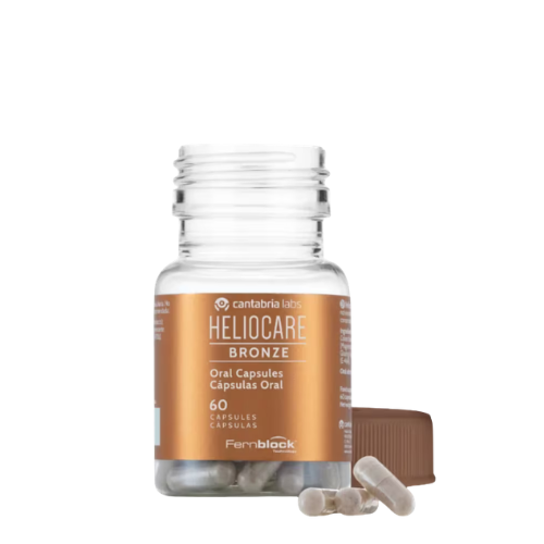 HELIOCARE ORAL BRONZE MAISTO PAPILDAI, 60 KAPSULIŲ*