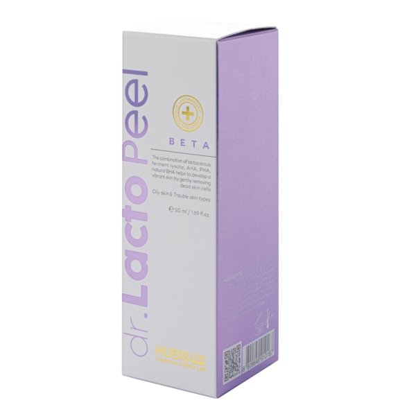 HUBISLAB DR. LACTO RŪGŠTINIS PILINGAS BETA, 50 ML