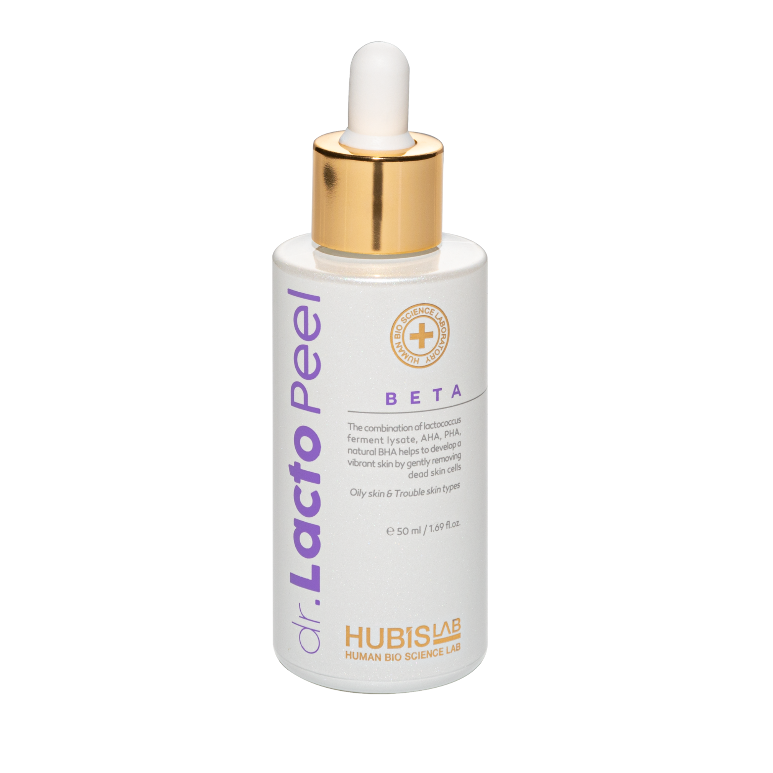 hubislab-dr-lacto-cheminis-pilingas-beta-50-ml HUBISLAB DR. LACTO RŪGŠTINIS PILINGAS BETA, 50 ML - Image 2